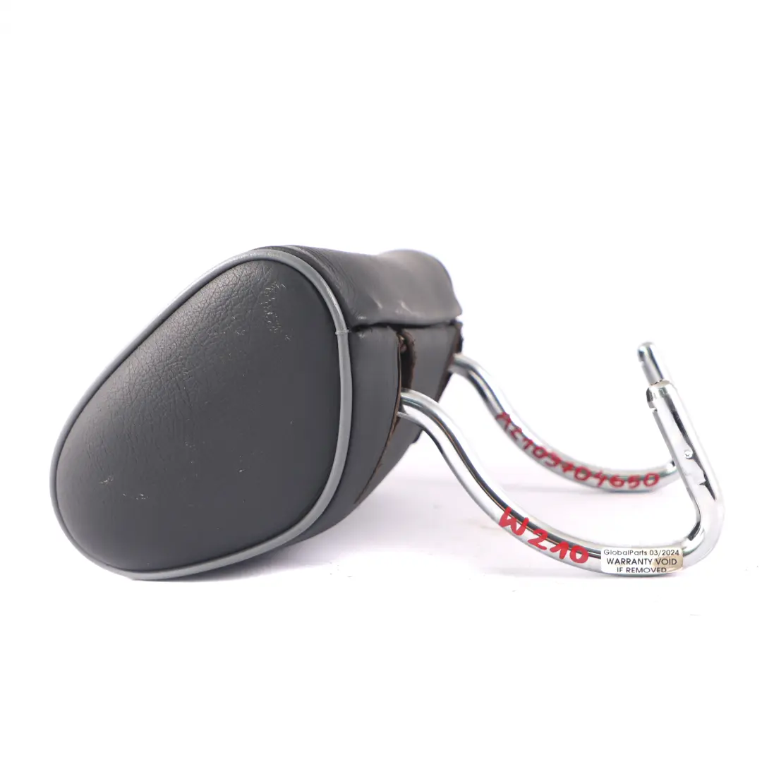 Mercedes W210 Appui-tête des sièges arrière central gauche droit Cuir noir - SKU A2109704650 - Numéro de pièce A2109704650