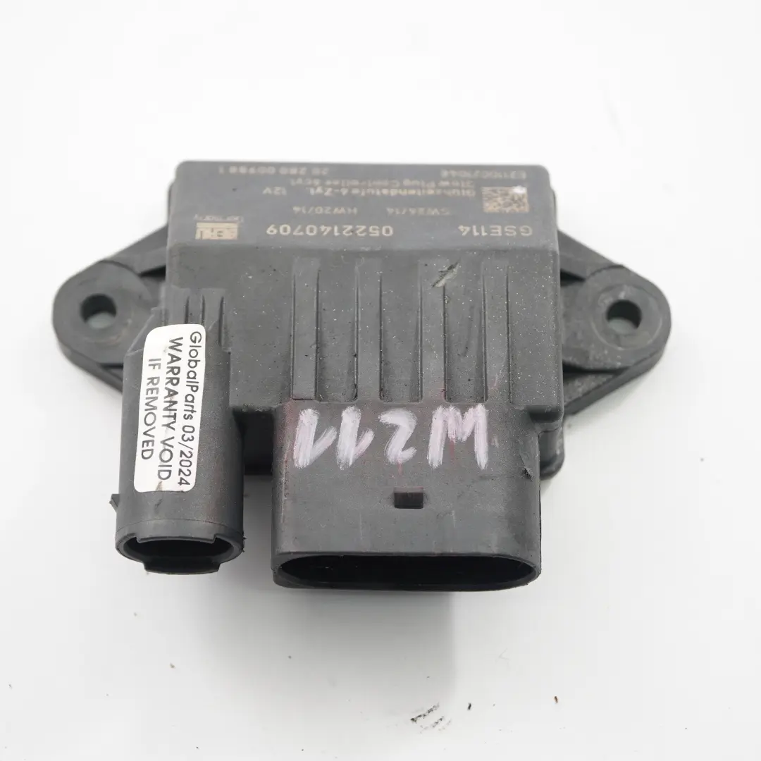 Glühkerzen-Diesel-Relaiseinheit Steuermodul für Mercedes W211 mit Teilenummer A2110021048 Mercedes W211 Glühkerzen-Diesel-Relaiseinheit Steuermodul - SKU A2110021048 - Teilenummer A2110021048