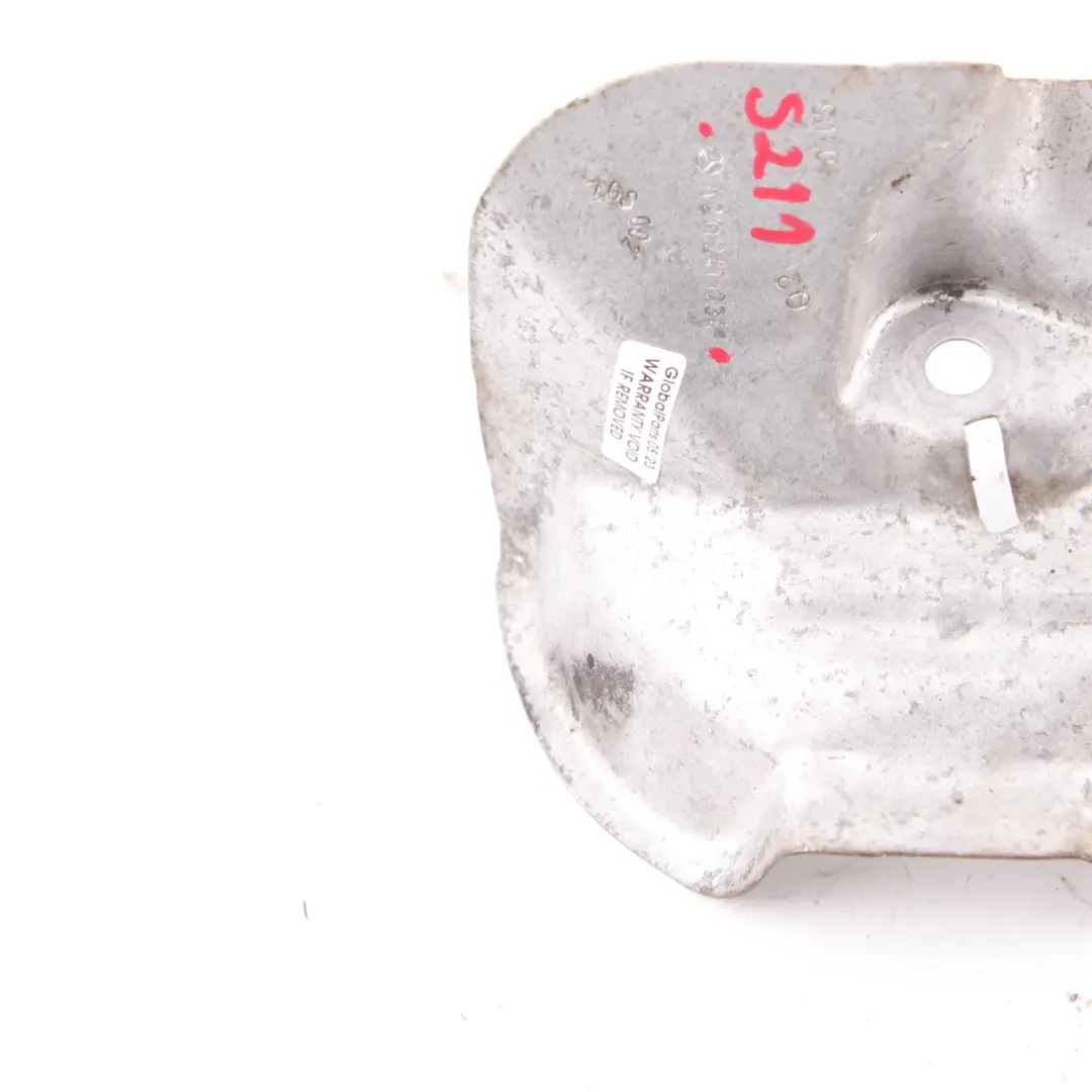 Mount Shield Mercedes W211 CLS W219 Bracket Cover Left N/S to Engine with Part number A2112411234 Engine Mount Shield Mercedes W211 CLS W219 Bracket Cover Left N/S - SKU A2112411234 - Part number A2112411234