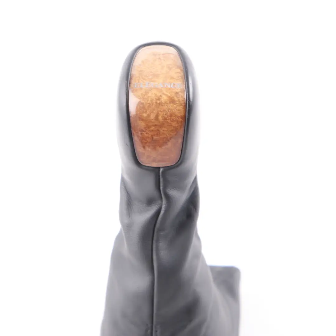 Shift Lever Selector Cover Knob Leather Automatic to Mercedes W211 Gear with Part number A2112671110 Mercedes W211 Gear Shift Lever Selector Cover Knob Leather Automatic - SKU A2112671110 - Part number A2112671110