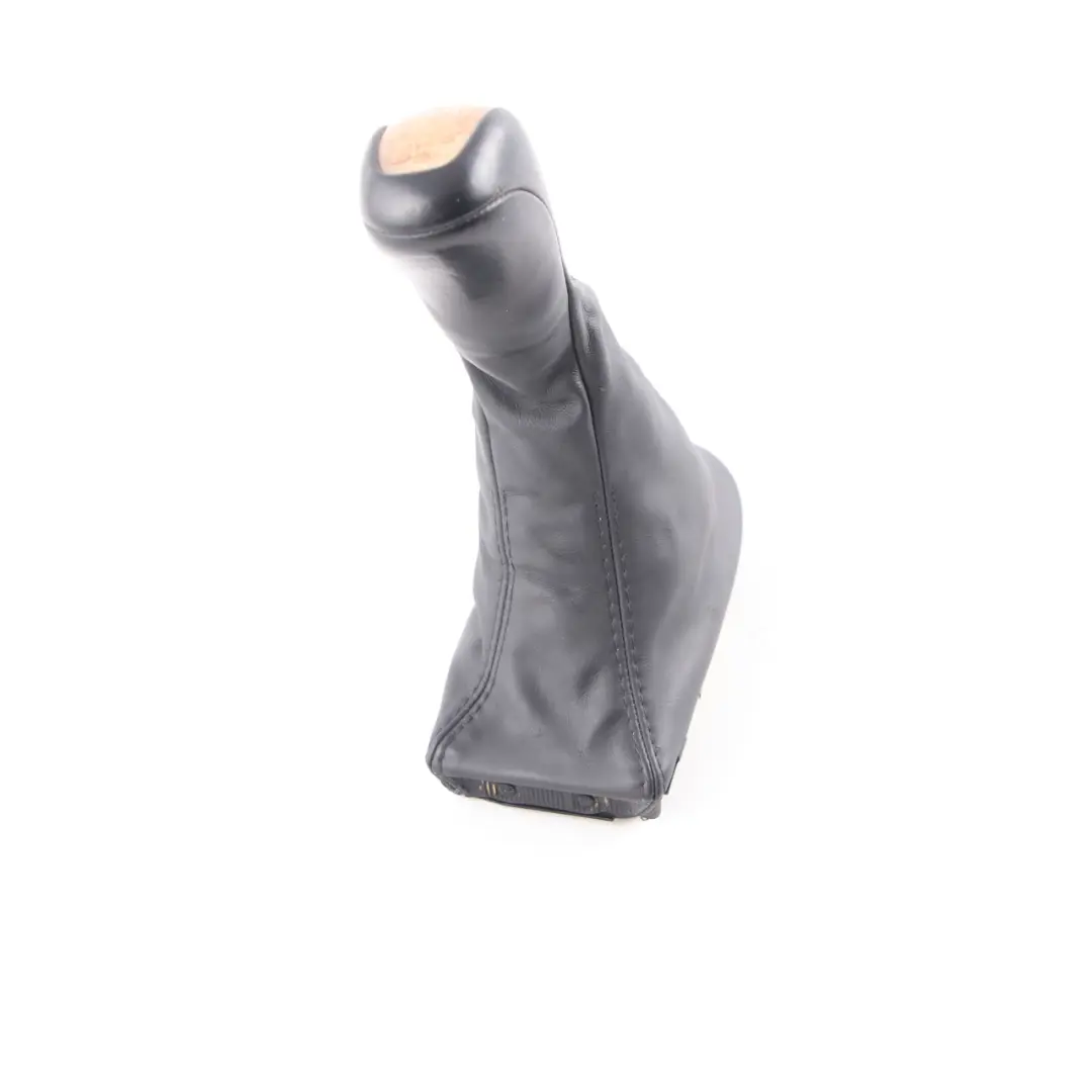 Mercedes W211 Gear Shift Lever Selector Cover Knob Leather Automatic - SKU A2112671110 - Part number A2112671110