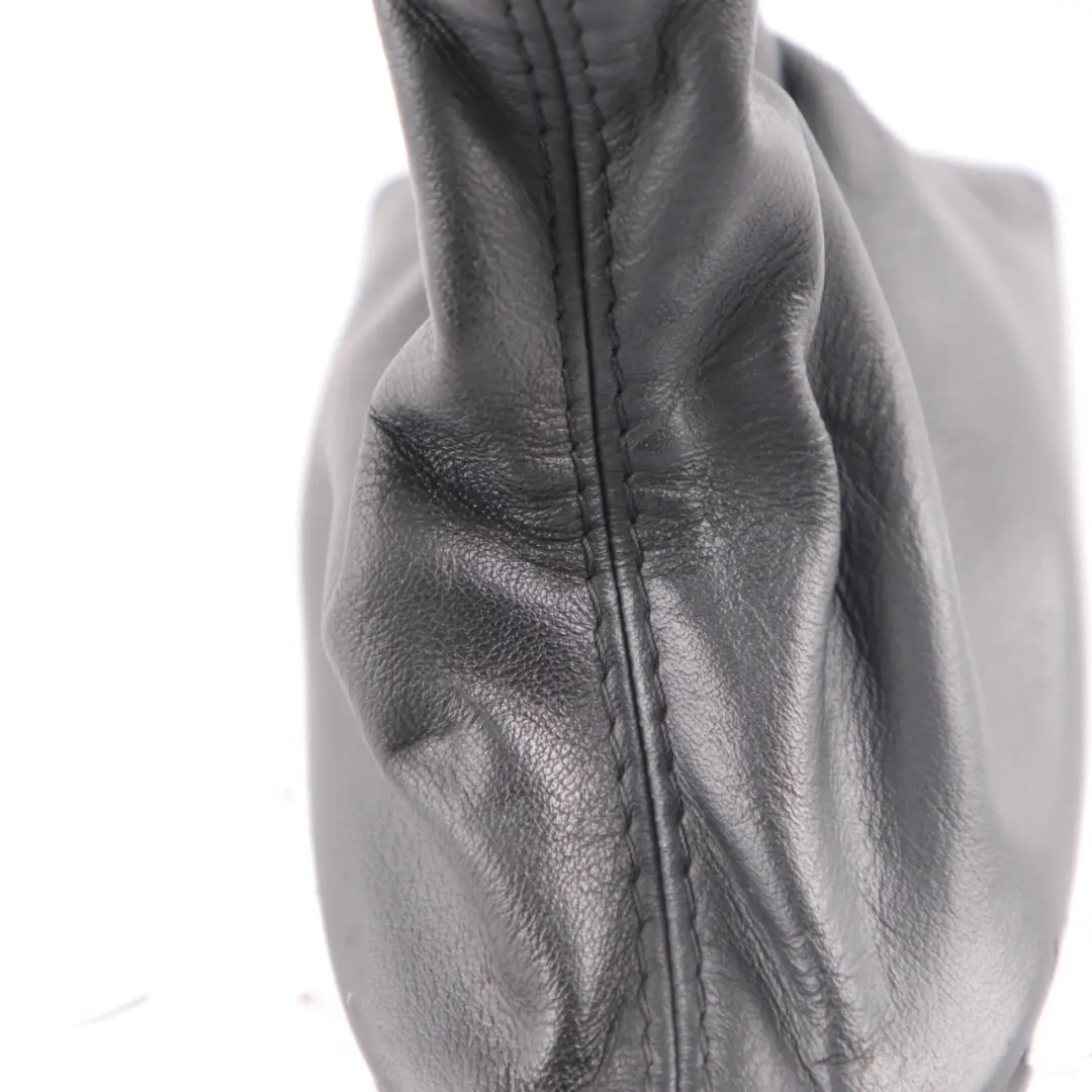 Mercedes W211 Gear Shift Cover Knob Gaiter Leather Black Automatic - SKU A2112675510 - Part number A2112675510