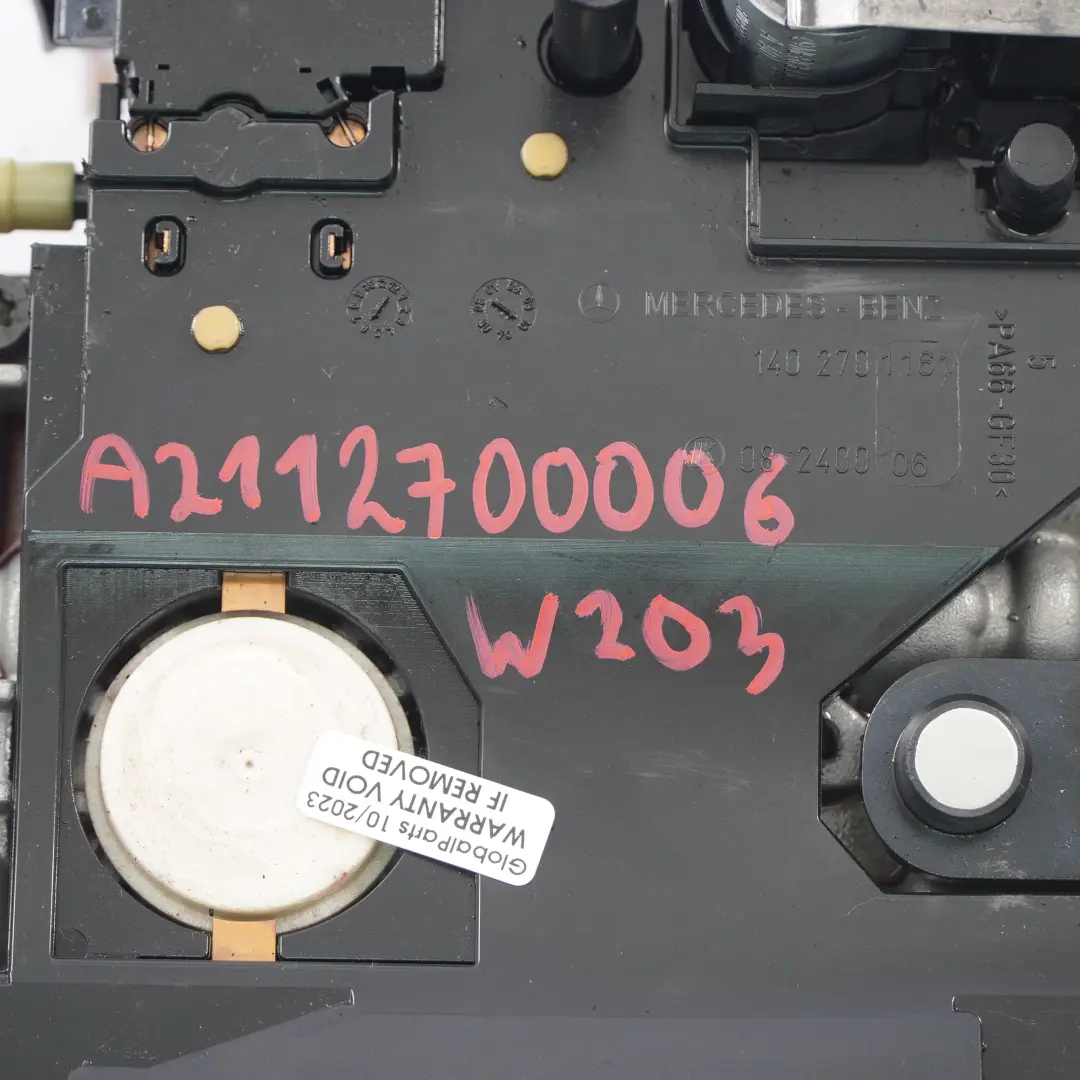Unité contrôle mécatronique Boîte automatique pour Mercedes W203 W211 à propos du numéro de pièce A2112700006 Mercedes W203 W211 Unité contrôle mécatronique Boîte automatique - SKU A2112700006 - Numéro de pièce A2112700006