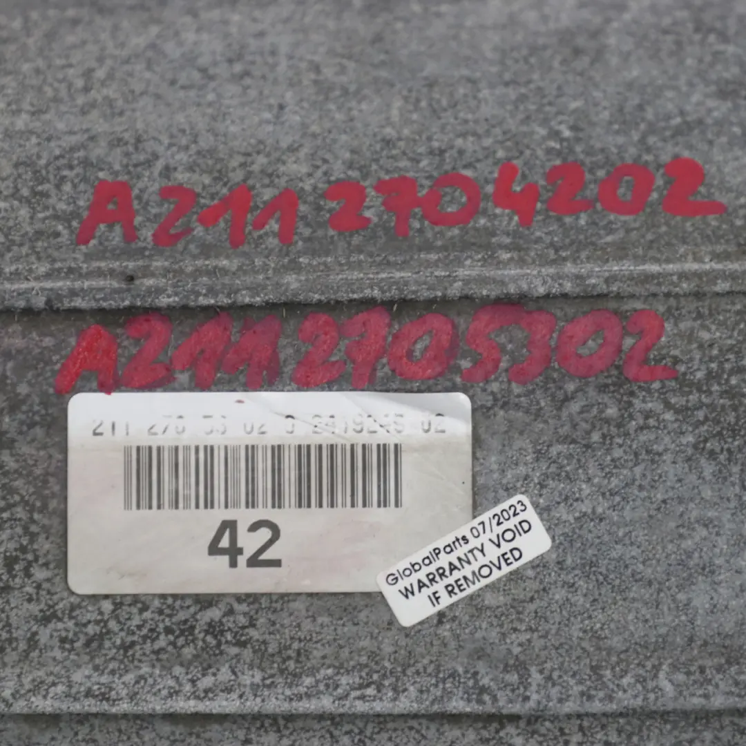 Gearbox 722902 722.902 WARRANTY to Mercedes W204 W211 W212 Automatic with Part number A2112705302 Mercedes W204 W211 W212 Automatic Gearbox 722902 722.902 WARRANTY - SKU A2112705302 - Part number A2112705302