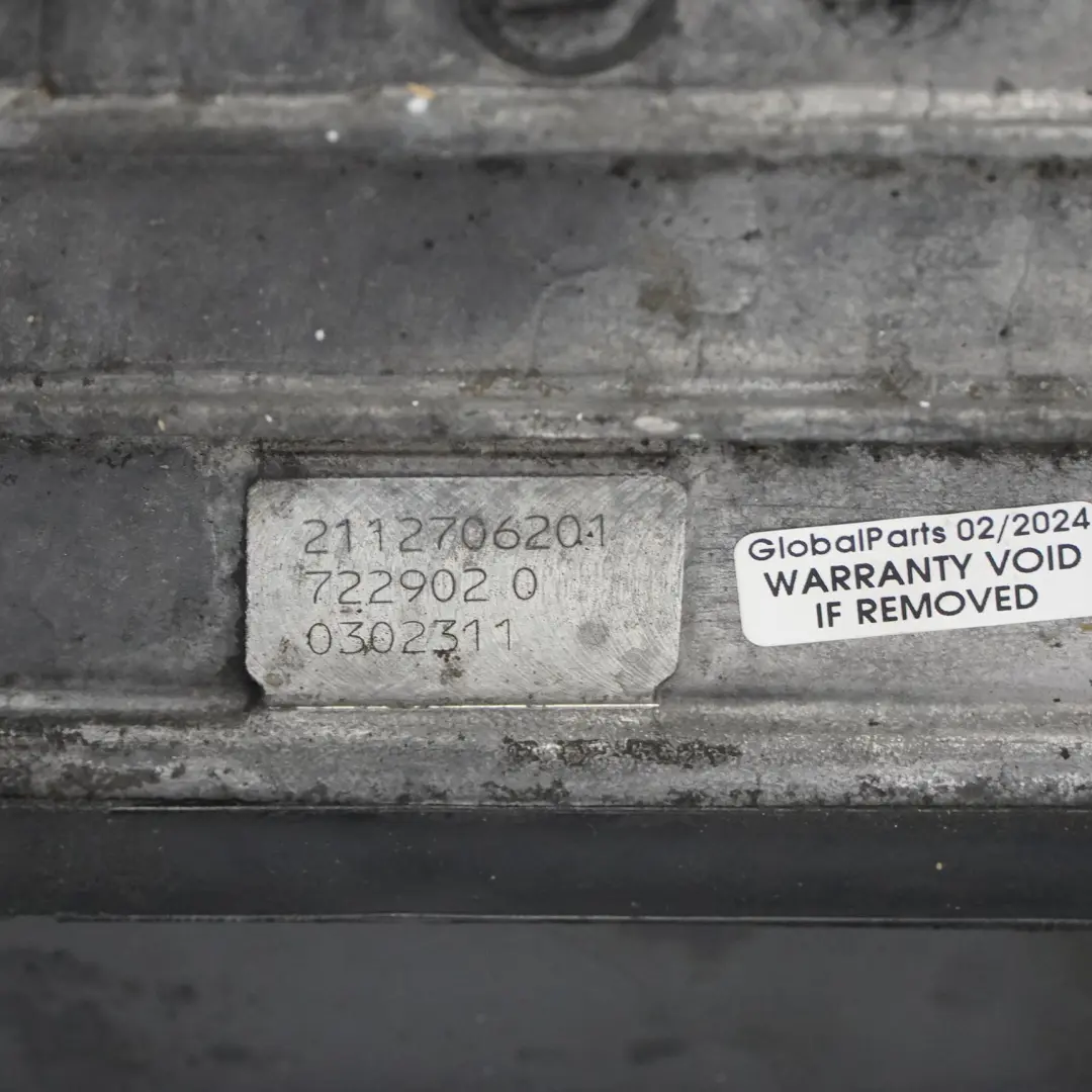 Gearbox 722902 722.902 2112706101 WARRANTY to Mercedes W204 W211 W212 Automatic with Part number A2112706201 Mercedes W204 W211 W212 Automatic Gearbox 722902 722.902 2112706101 WARRANTY - SKU A2112706201 - Part number A2112706201