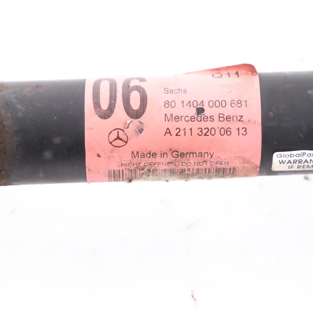 Amortiguador de muelle delantero izquierdo derecho para Mercedes W211 con número de pieza A2113200613 Mercedes W211 Amortiguador de muelle delantero izquierdo derecho - SKU A2113200613 - Número de pieza A2113200613