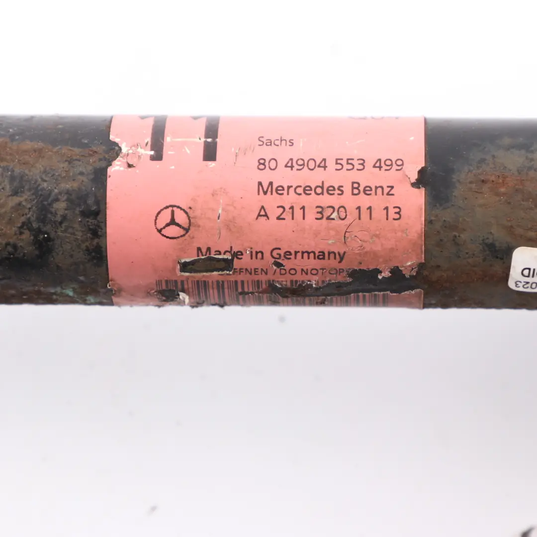 Amortiguador de muelle delantero izquierdo derecho para Mercedes W211 con número de pieza A2113201113 Mercedes W211 Amortiguador de muelle delantero izquierdo derecho - SKU A2113201113 - Número de pieza A2113201113