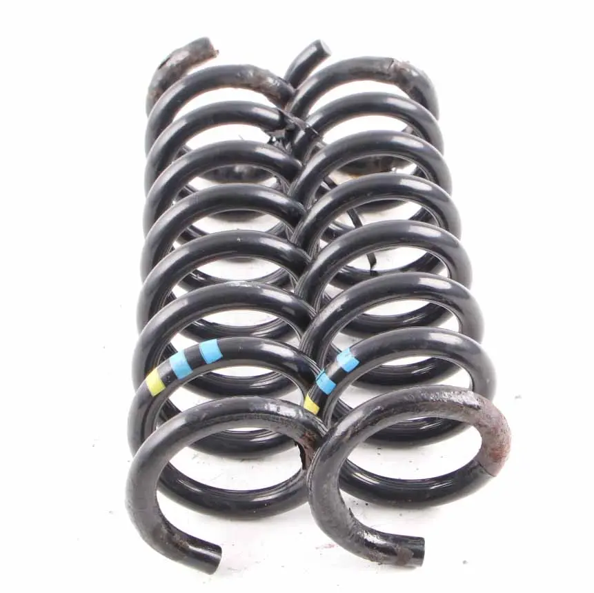 Mercedes W211 Coil Spring Rear Axle Suspension Left Right N/O/S Set - SKU A2113240504 - Part number A2113240504