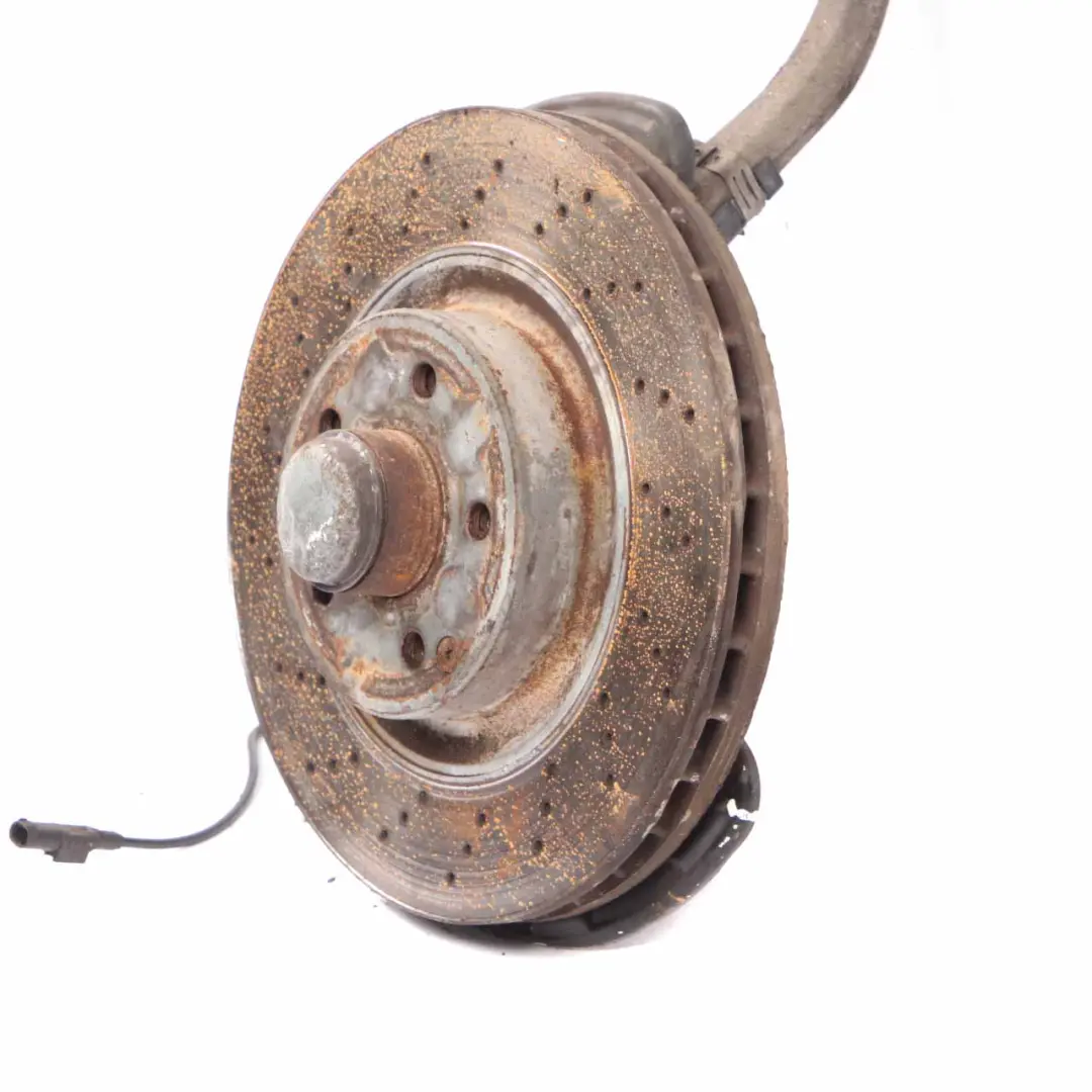 Front Left N/S Suspension Leg Perforated Brake Disc Wheel to Mercedes W211 280 CDI with Part number A2113306420 Mercedes W211 280 CDI Front Left N/S Suspension Leg Perforated Brake Disc Wheel - SKU A2113306420-1 - Part number A2113306420