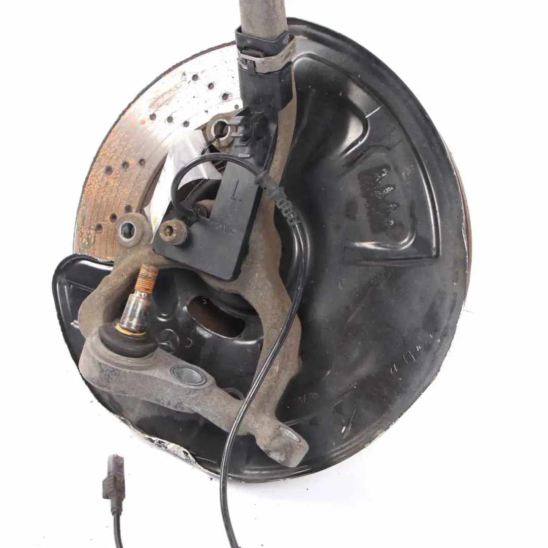 Mercedes W211 280 CDI Front Left N/S Suspension Leg Perforated Brake Disc Wheel - SKU A2113306420-1 - Part number A2113306420