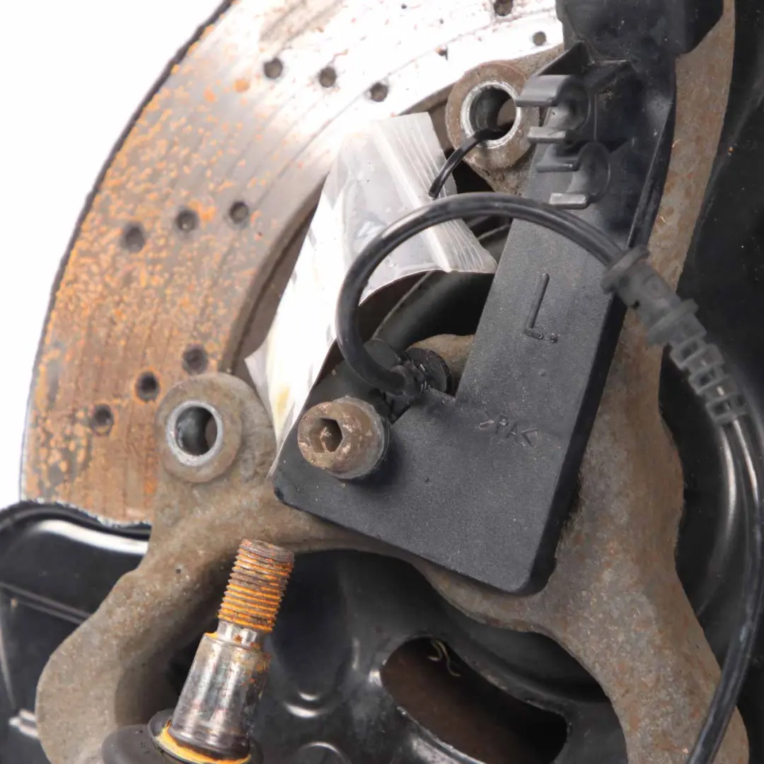 Mercedes W211 280 CDI Front Left N/S Suspension Leg Perforated Brake Disc Wheel - SKU A2113306420-1 - Part number A2113306420