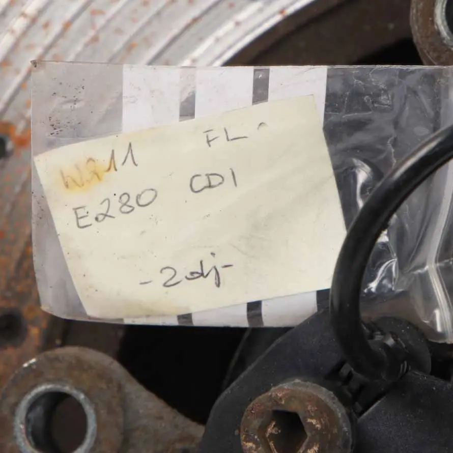 Front Left N/S Suspension Leg Perforated Brake Disc Wheel to Mercedes W211 280 CDI with Part number A2113306420 Mercedes W211 280 CDI Front Left N/S Suspension Leg Perforated Brake Disc Wheel - SKU A2113306420-1 - Part number A2113306420