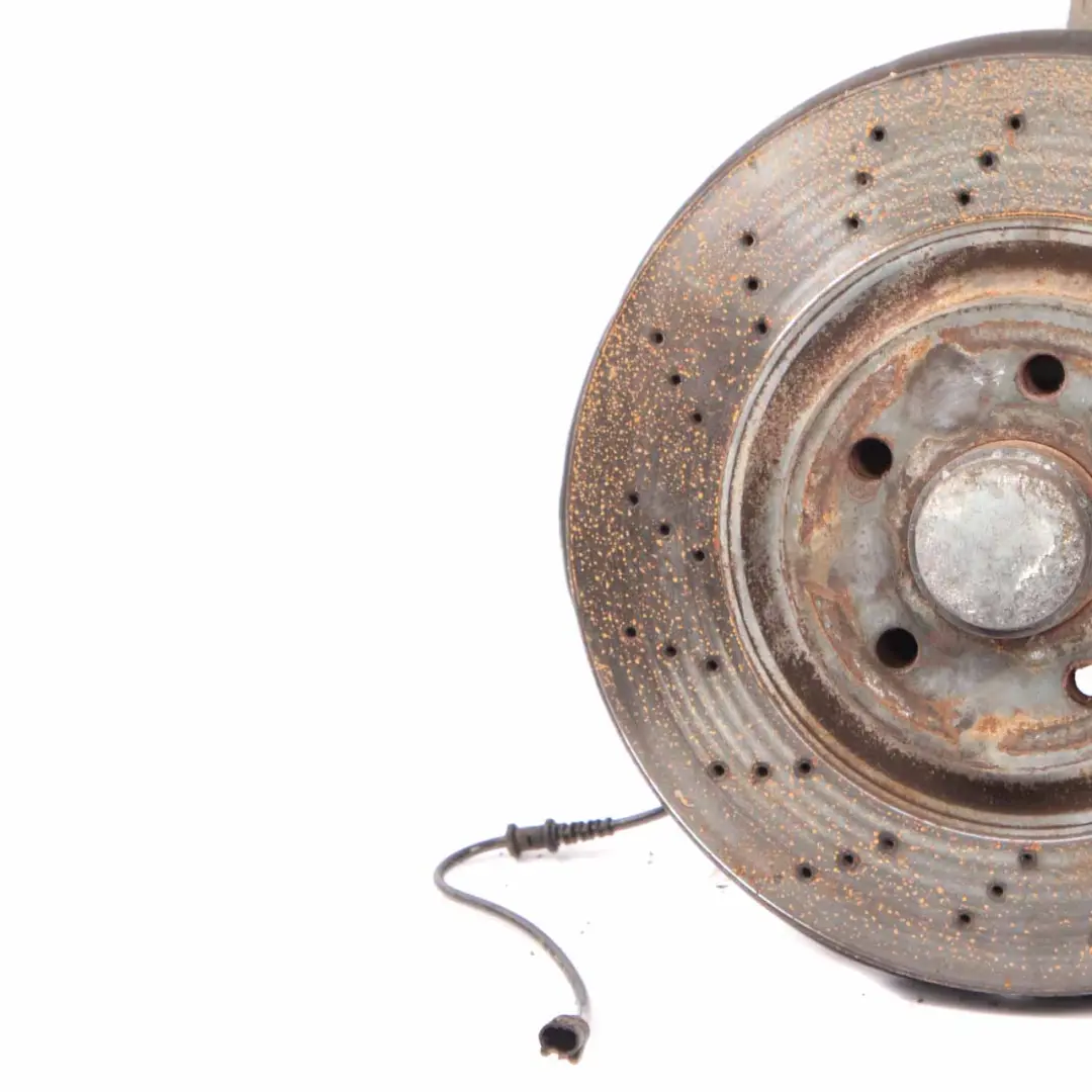 Mercedes W211 280 CDI Front Left N/S Suspension Leg Perforated Brake Disc Wheel - SKU A2113306420-1 - Part number A2113306420