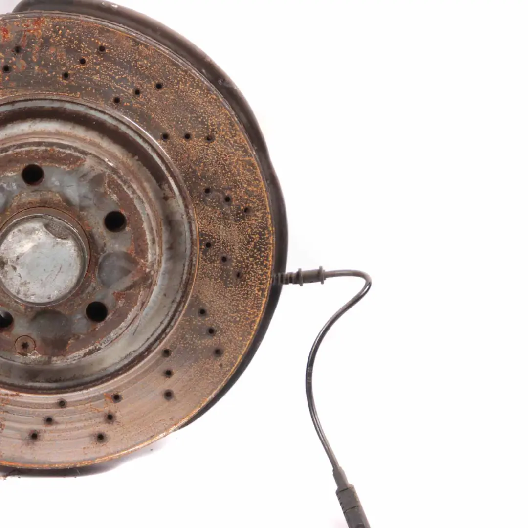Mercedes W211 280 CDI Front Right O/S Suspension Leg Perforated Brake Disc Wheel - SKU A2113306520-1 - Part number A2113306520