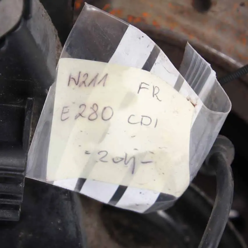 Mercedes W211 280 CDI Front Right O/S Suspension Leg Perforated Brake Disc Wheel - SKU A2113306520-1 - Part number A2113306520