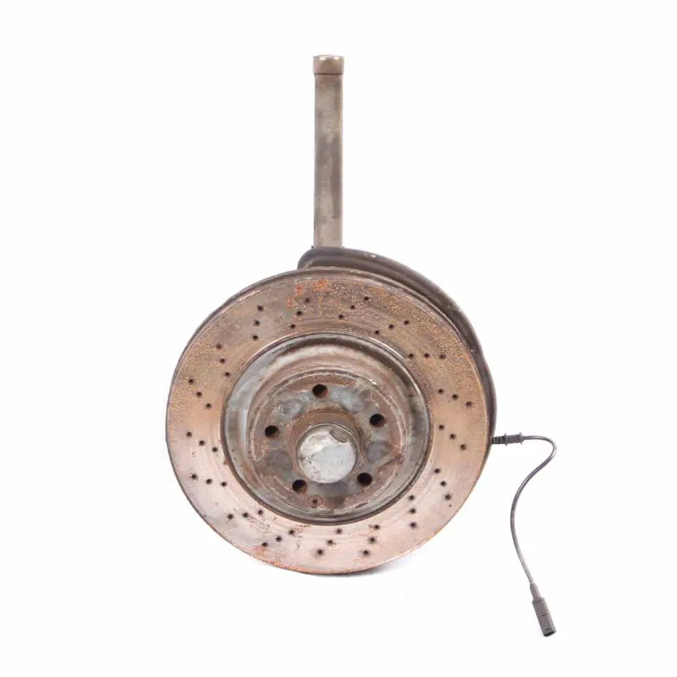 Mercedes W211 280 CDI Front Right O/S Suspension Leg Perforated Brake Disc Wheel - SKU A2113306520-1 - Part number A2113306520