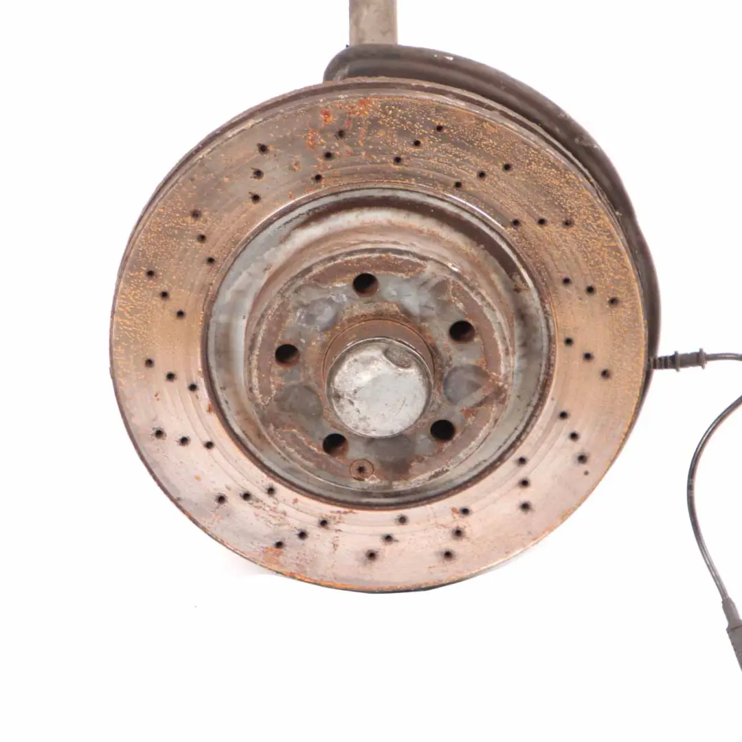 Front Right O/S Suspension Leg Perforated Brake Disc Wheel to Mercedes W211 280 CDI with Part number A2113306520 Mercedes W211 280 CDI Front Right O/S Suspension Leg Perforated Brake Disc Wheel - SKU A2113306520-1 - Part number A2113306520