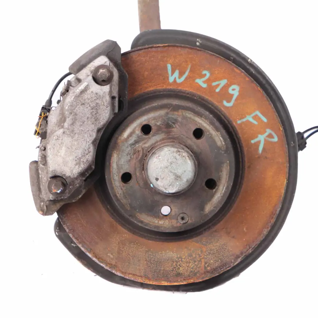 Mercedes W211 W219 350 CDI anteriore destro sospensione gamba freno ruota mozzo - SKU A2113306520 - Numero di parte A2113306520