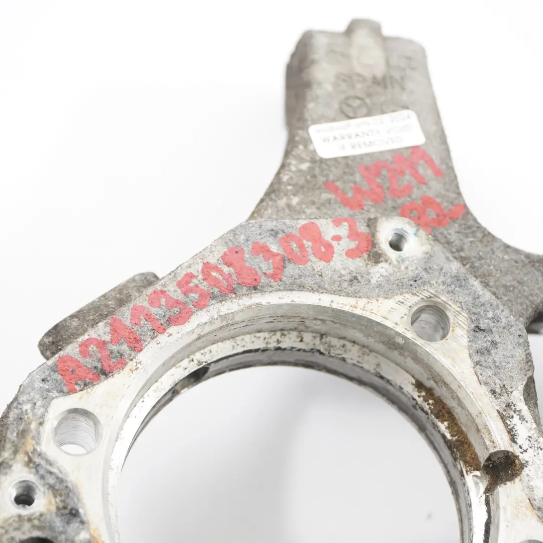 Mercedes W211 Radnabenträger Hinten Links Aufhängung Achsschenkel - SKU A2113508308-3 - Teilenummer A2113508308