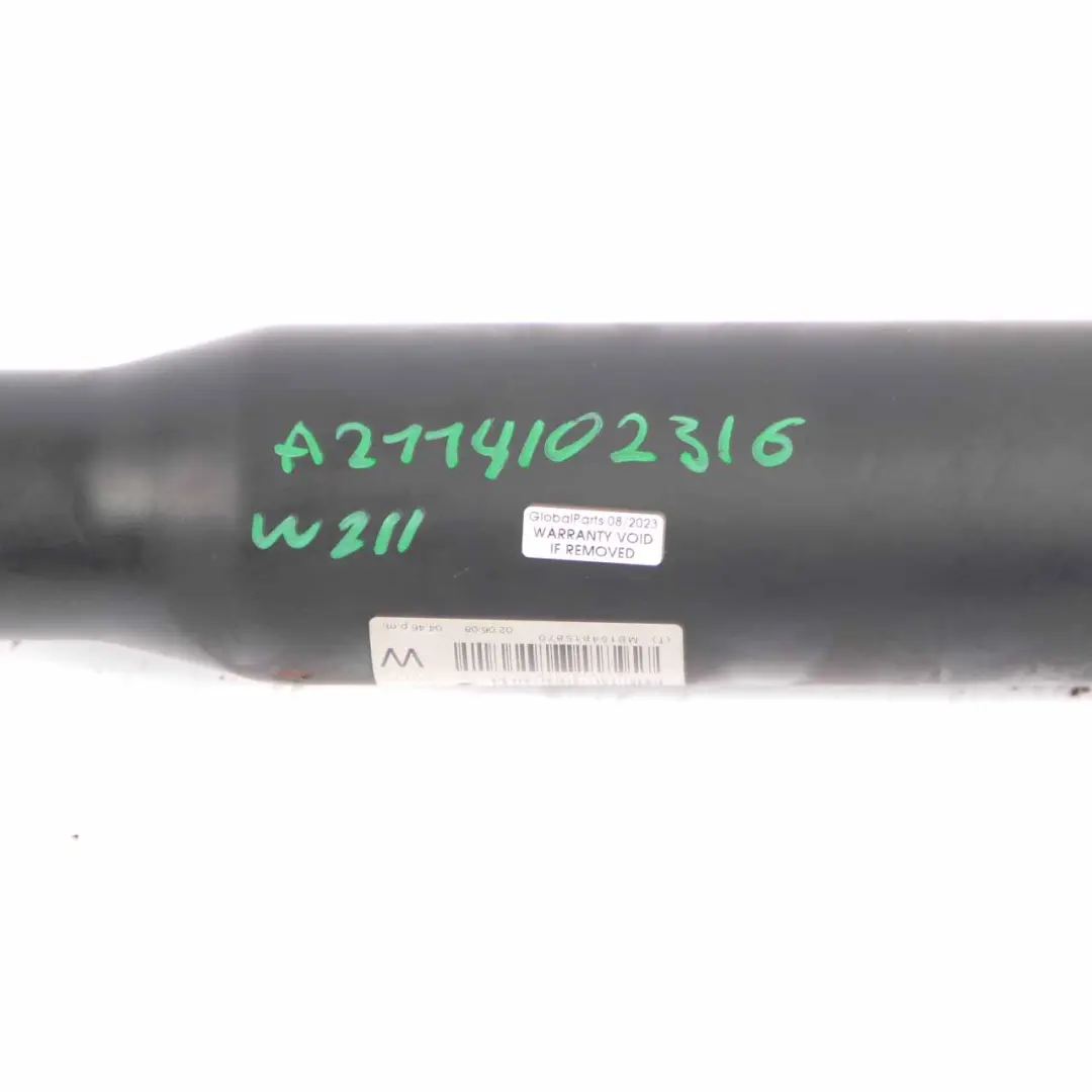 Mercedes W211 OM642 Arbre de transmission Transmission Automatique - SKU A2114102316 - Numéro de pièce A2114102316