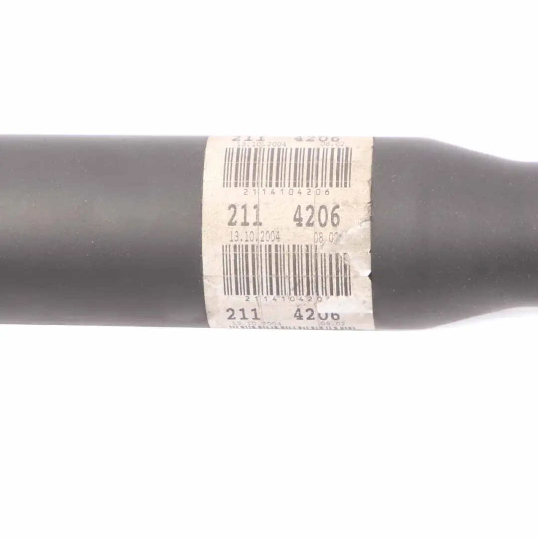 OM646 Propshaft Manual Transmission Prop Drive Shaft to Mercedes W211 with Part number A2114104206 Mercedes W211 OM646 Propshaft Manual Transmission Prop Drive Shaft - SKU A2114104206 - Part number A2114104206