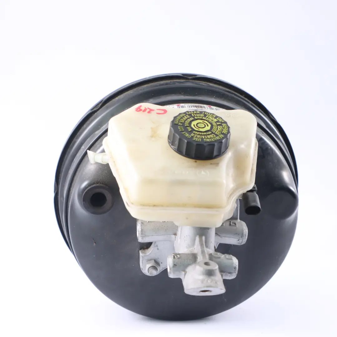 Brake Servo Master Cylinder Booster Unit to Mercedes W211 CLS C219 with Part number A2114300630 Mercedes W211 CLS C219 Brake Servo Master Cylinder Booster Unit - SKU A2114300630 - Part number A2114300630