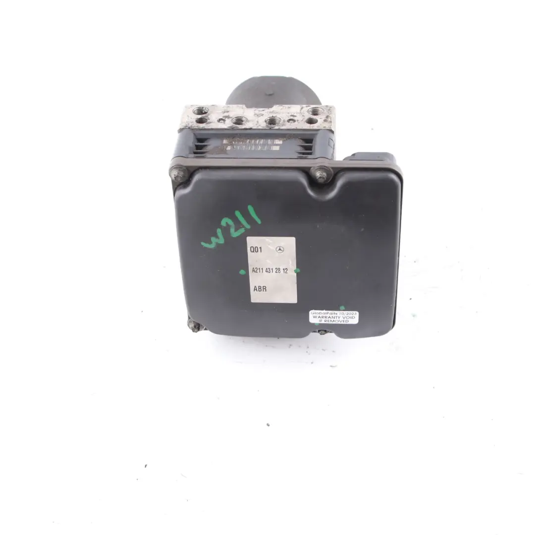 Pompe Frein Mercedes W211 CLS C219 Module Commande ABS Hydraulique pour à propos du numéro de pièce A2114312812 Pompe Frein Mercedes W211 CLS C219 Module Commande ABS Hydraulique - SKU A2114312812 - Numéro de pièce A2114312812