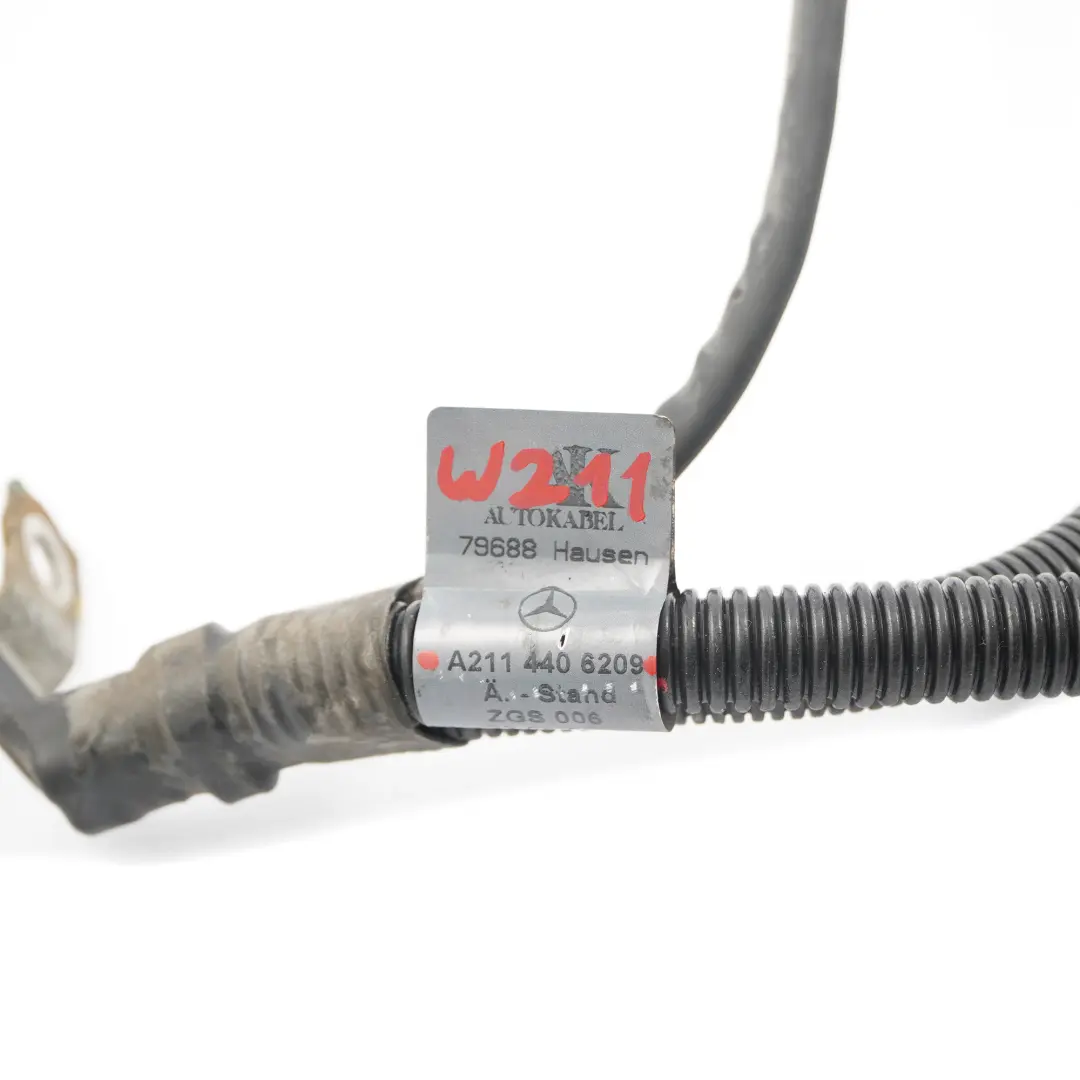 Mercedes W211 OM646 Cable batería arranque Alternador Mazo cables - SKU A2114406209 - Número de pieza A2114406209