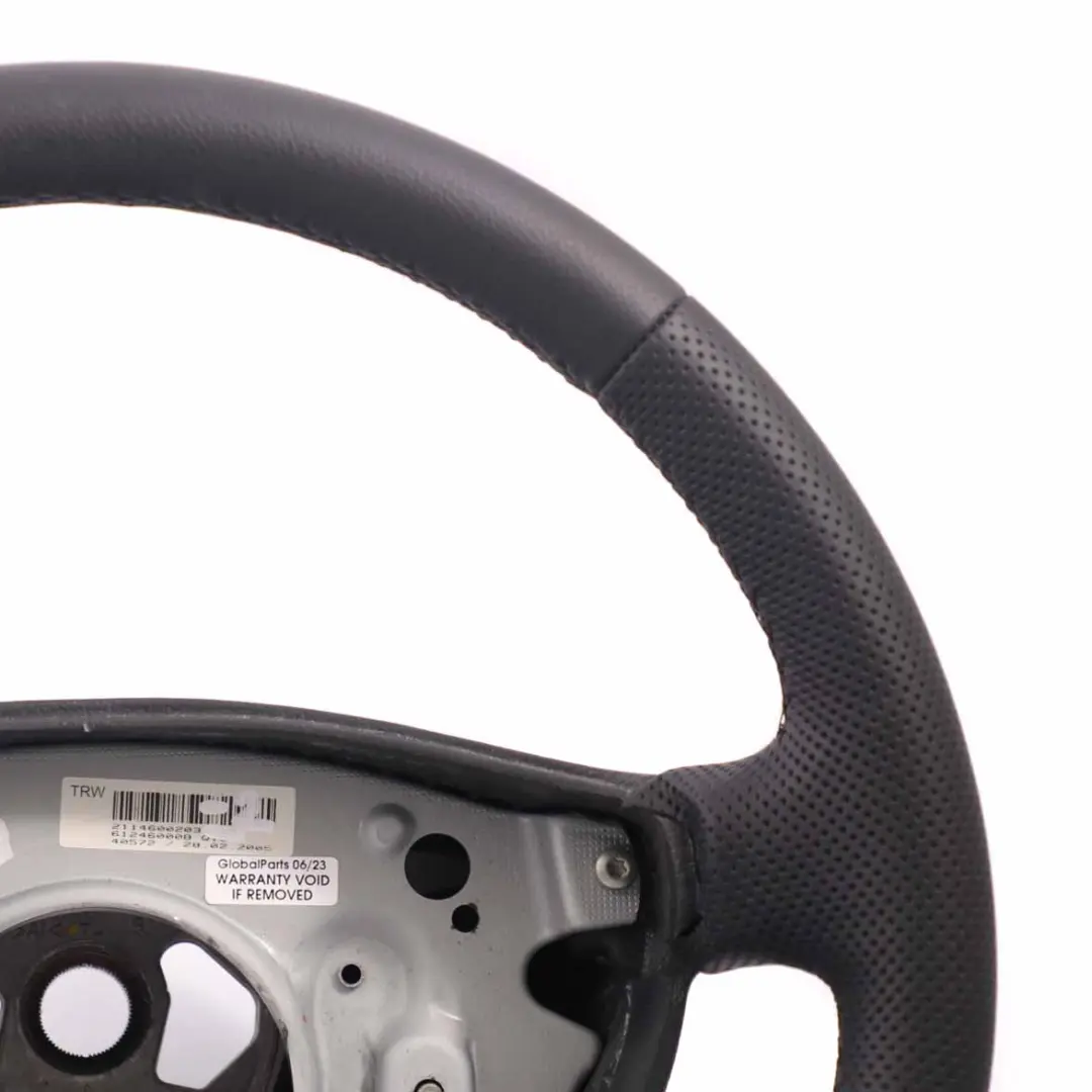  Mercedes-Benz E-Class W211 S211 Neues Leder Schwarz Lenkrad mit Schwarz Fäden - SKU A2114600203-1 - Teilenummer A2114600203