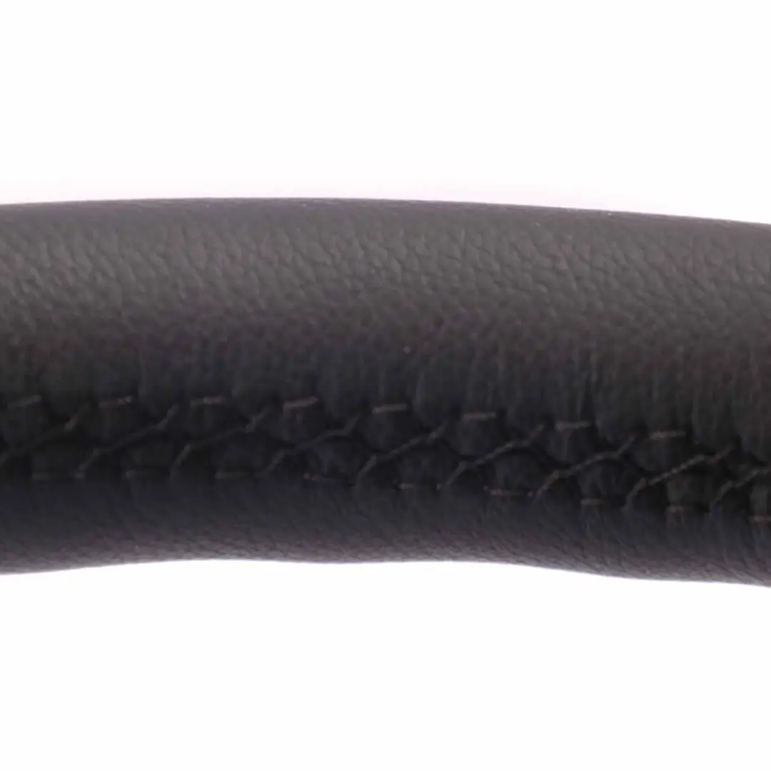 NUOVO Volante in pelle nera con filettature nere per Mercedes W211 con numero di parte A2114600203 Mercedes W211 NUOVO Volante in pelle nera con filettature nere - SKU A2114600203-1 - Numero di parte A2114600203