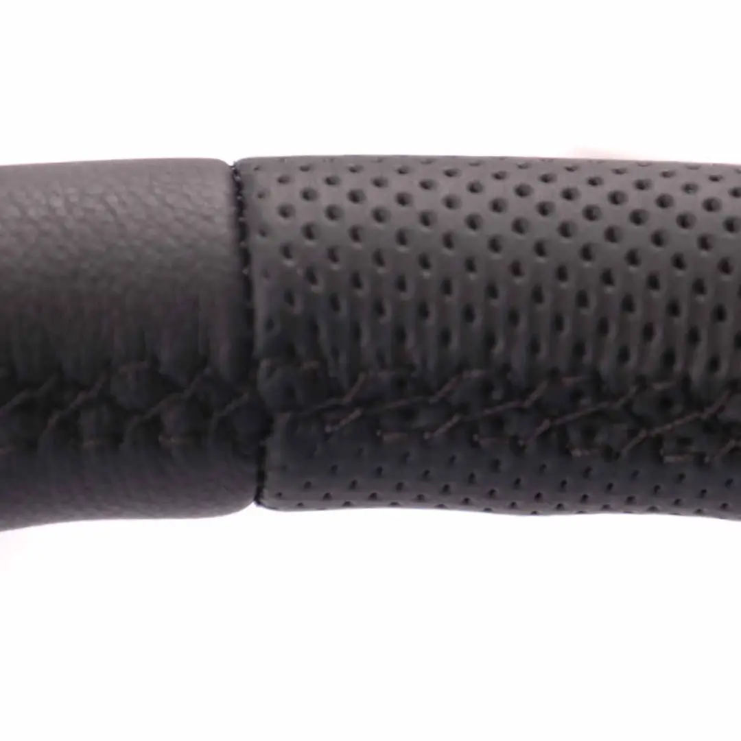 NUOVO Volante in pelle nera con filettature nere per Mercedes W211 con numero di parte A2114600203 Mercedes W211 NUOVO Volante in pelle nera con filettature nere - SKU A2114600203-1 - Numero di parte A2114600203