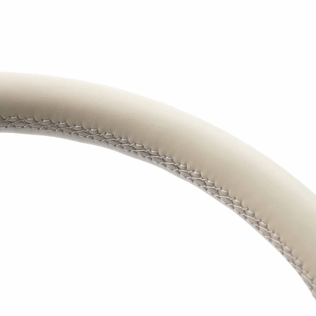 Mercedes W211 NEW Beige Leather Steering Wheel 4 Spoke - SKU A2114600203-2 - Part number A2114600203