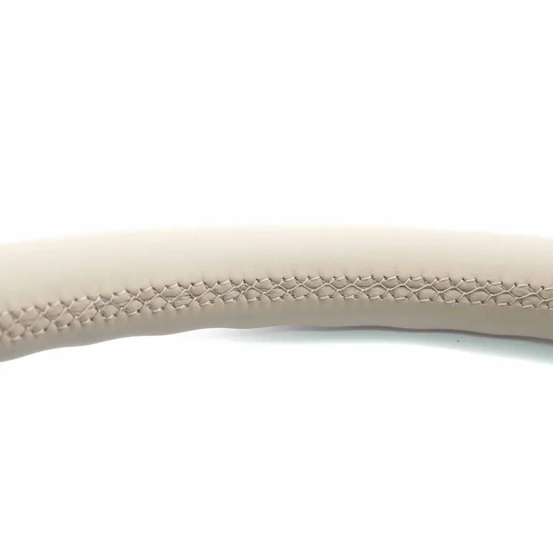 Mercedes W211 NEW Beige Leather Steering Wheel 4 Spoke - SKU A2114600203-2 - Part number A2114600203