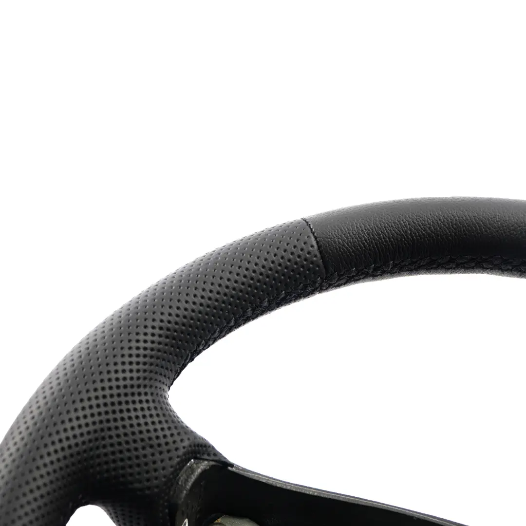 Mercedes W211 NOUVEAU Volant en cuir noir Filets noirs - SKU A2114602103-1 - Numéro de pièce A2114602103
