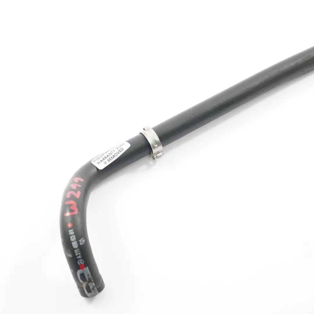 Mercedes W211 OM646 Power Steering Pump Line Hose Fluid Pipe - SKU A2114666381 - Part number A2114666381