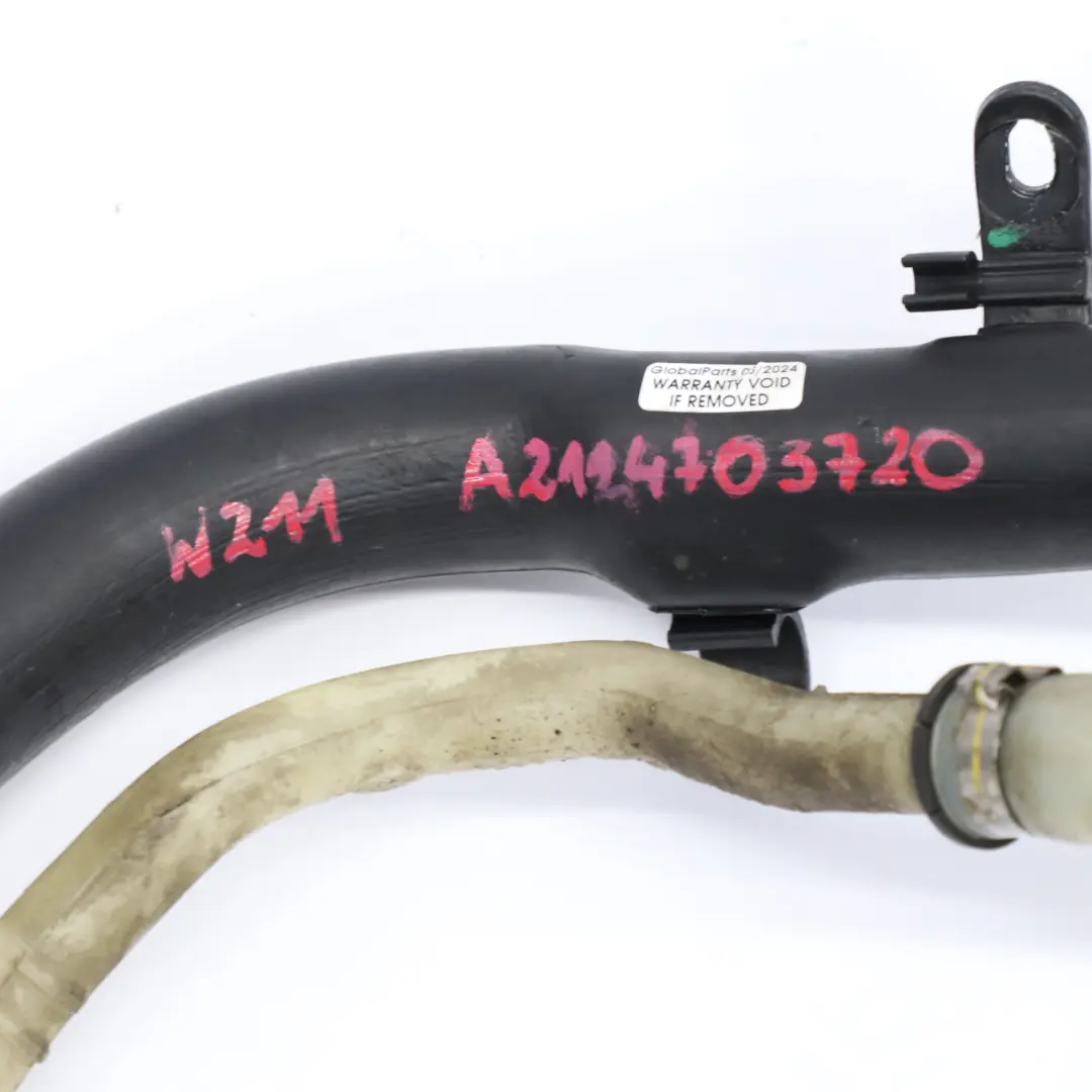 Mercedes W211 Diesel Fuel Tank Filler Neck Pipe Hose - SKU A2114703720 - Part number A2114703720