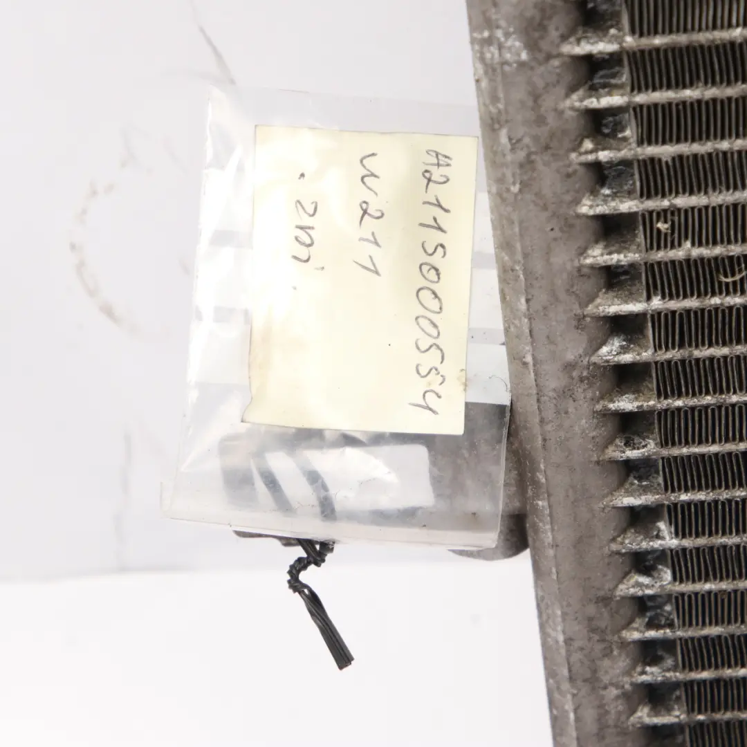 Air Conditioning Condenser Mercedes W211 CLS C219 OM642 A/C Air Con - SKU A2115000554 - Part number A2115000554
