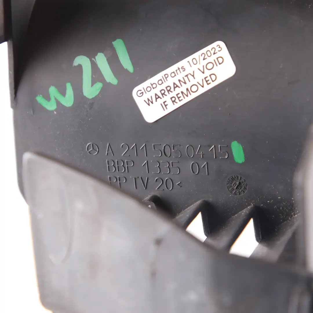 Radiator Air Baffle Duct Guide Top Support Bracket A2115050415 to Mercedes W211 with Part number A2115001516 Mercedes W211 Radiator Air Baffle Duct Guide Top Support Bracket A2115050415 - SKU A2115001516 - Part number A2115001516