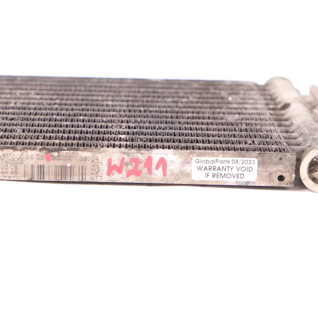 Radiator Mercedes W211 W219 Engine Oil Cooling Coolant to with Part number A2115001600 Radiator Mercedes W211 W219 Engine Oil Cooling Coolant - SKU A2115001600 - Part number A2115001600