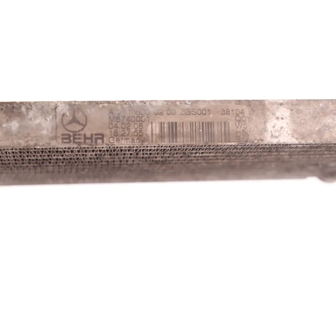 Ölkühler Mercedes W211 C219 OM642 Getriebe Getriebekühler Kühler A2115000200 für mit Teilenummer A2115001700 Ölkühler Mercedes W211 C219 OM642 Getriebe Getriebekühler Kühler A2115000200 - SKU A2115001700-1 - Teilenummer A2115001700