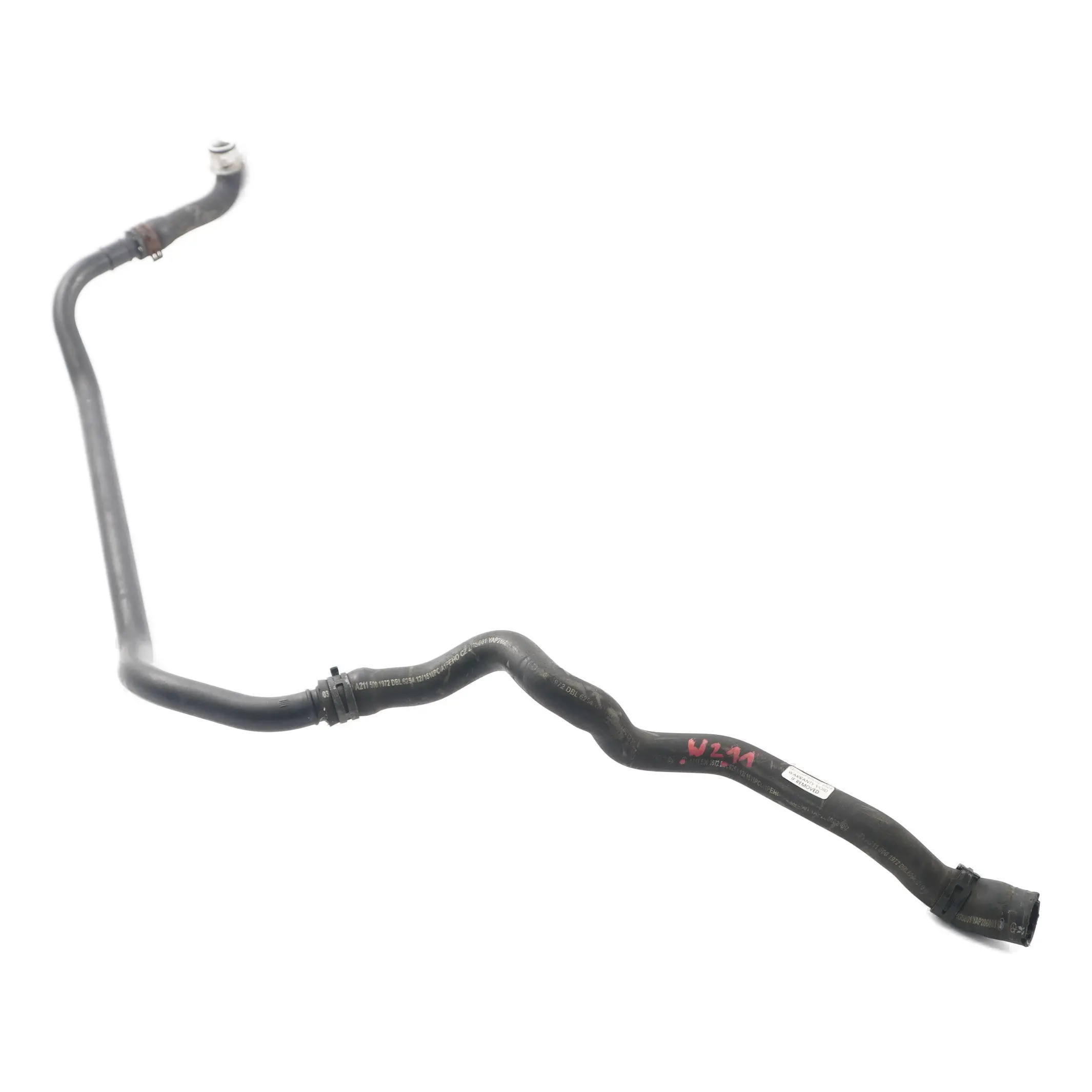 Water Hose Mercedes W211 CLS C219 Radiator Coolant Cooling Pipe Line A2115001972