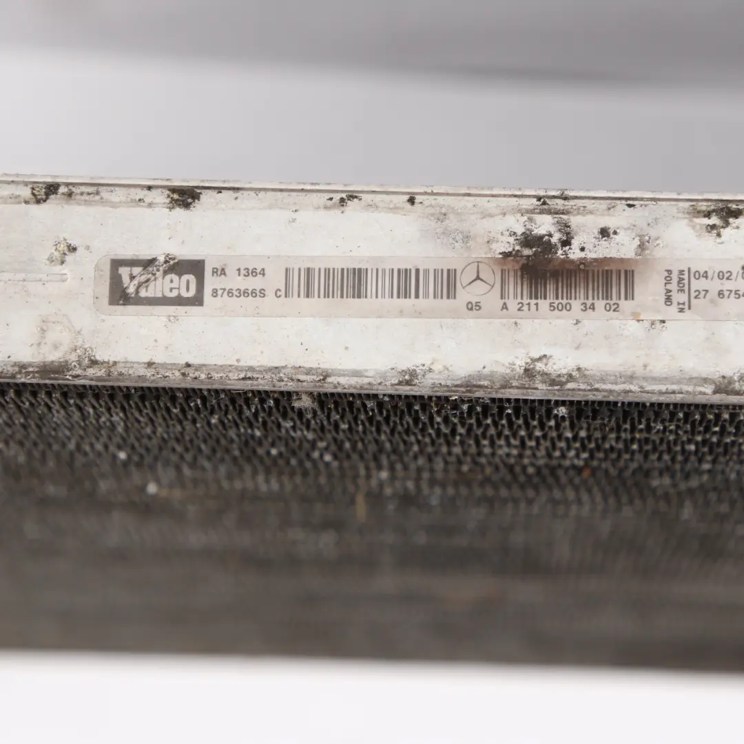  Radiator Cooler Mercedes W211 CLS C219 OM642 Engine Water Coolant - SKU A2115003402 - Part number A2115003402