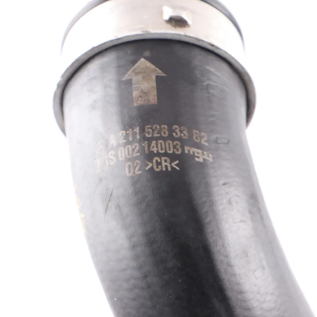 Suction Pipe Turbo Intercooler Hose to Mercedes W211 Air with Part number A2115280308 Mercedes W211 Air Suction Pipe Turbo Intercooler Hose - SKU A2115280308-1 - Part number A2115280308