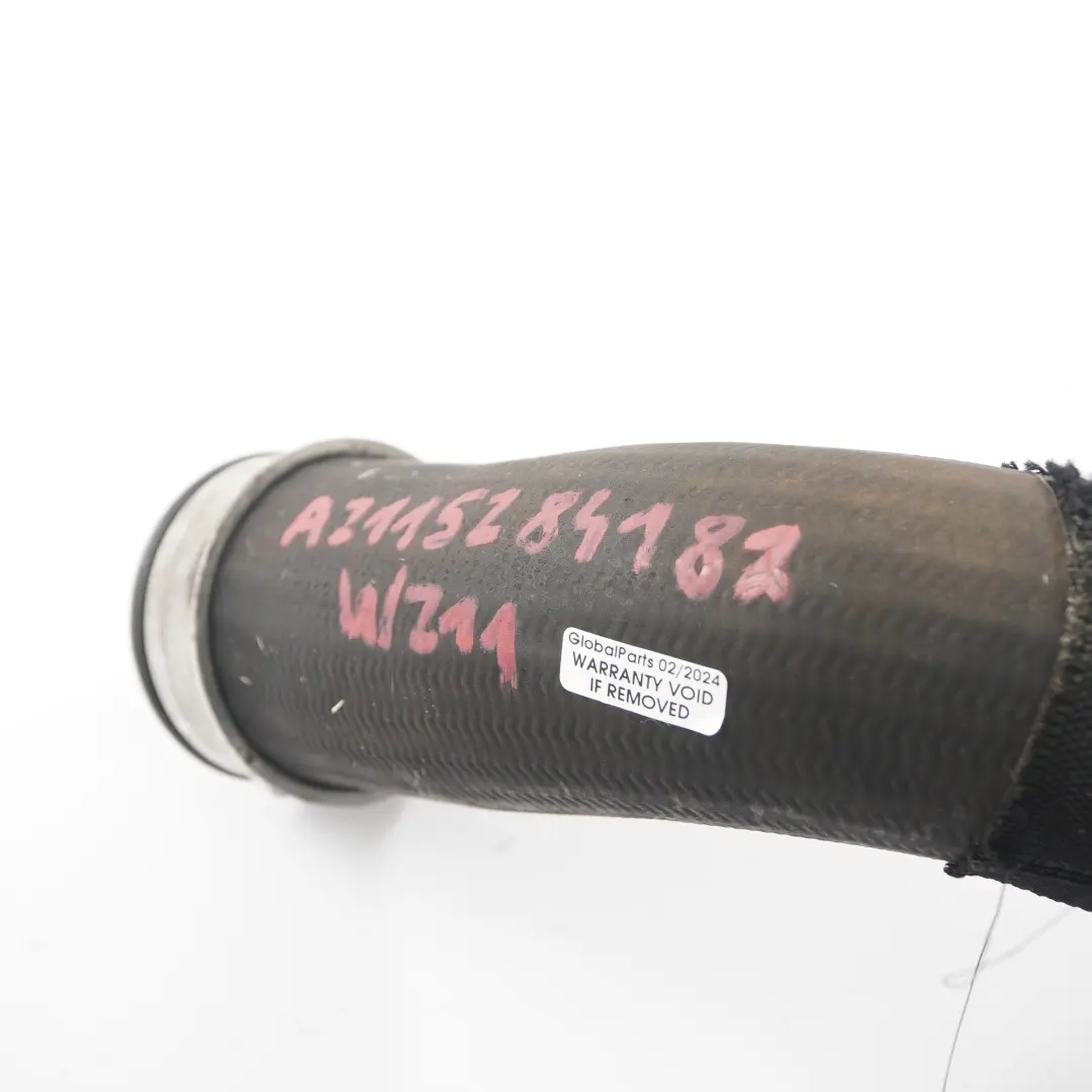 OM646 Turbo Lade luft kühler Ansaug rohr leitung für Mercedes W211 mit Teilenummer A2115284182 Mercedes W211 OM646 Turbo Lade luft kühler Ansaug rohr leitung - SKU A2115284182 - Teilenummer A2115284182