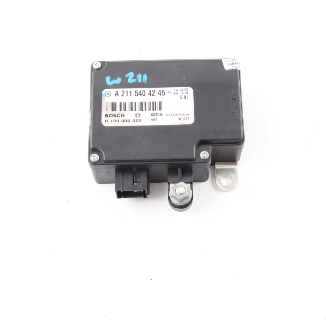 Mercedes W211 Battery Load Control Module Relay - SKU A2115404245 - Part number A2115404245