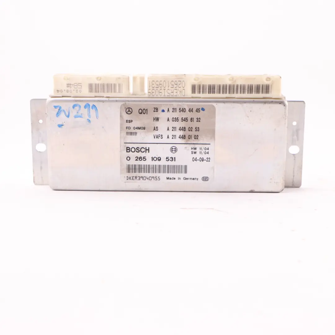 Mercedes W211 ESP ABS Stability Control Unit Module ECU - SKU A2115404445 - Part number A2115404445