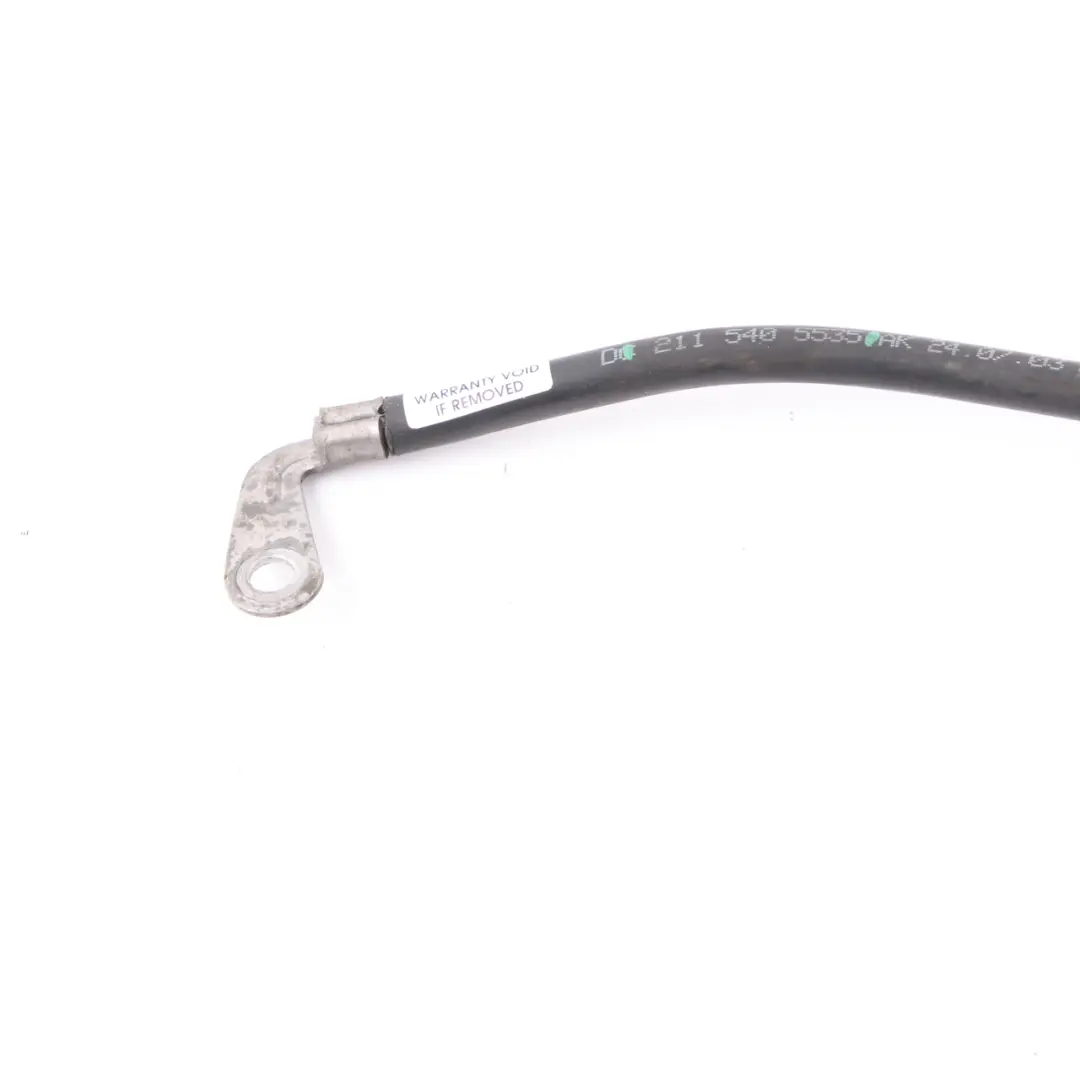 W219 Cable de tierra de la batería del motor para Mercedes W211 con número de pieza A2115405535 Mercedes W211 W219 Cable de tierra de la batería del motor - SKU A2115405535 - Número de pieza A2115405535