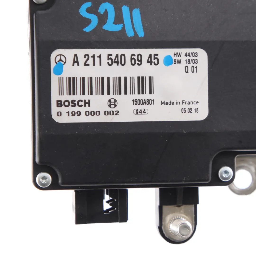  Battery Module Mercedes W211 W219 Control Unit Rear - SKU A2115406945 - Part number A2115406945