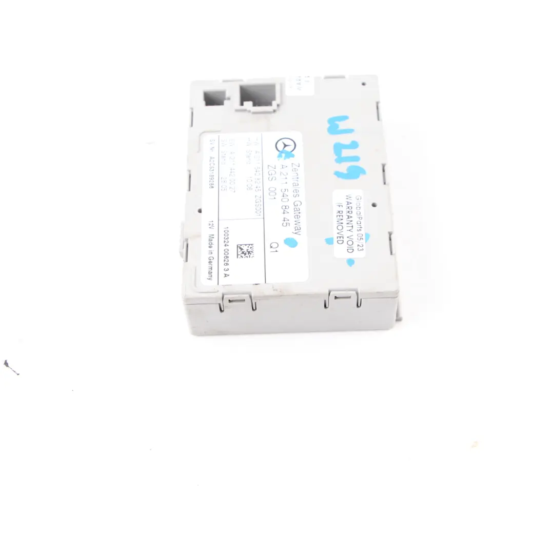  Module paserele Mercedes W169 W211 W245 W219 W203 Unité contrôle ECU - SKU A2115408445 - Numéro de pièce A2115408445