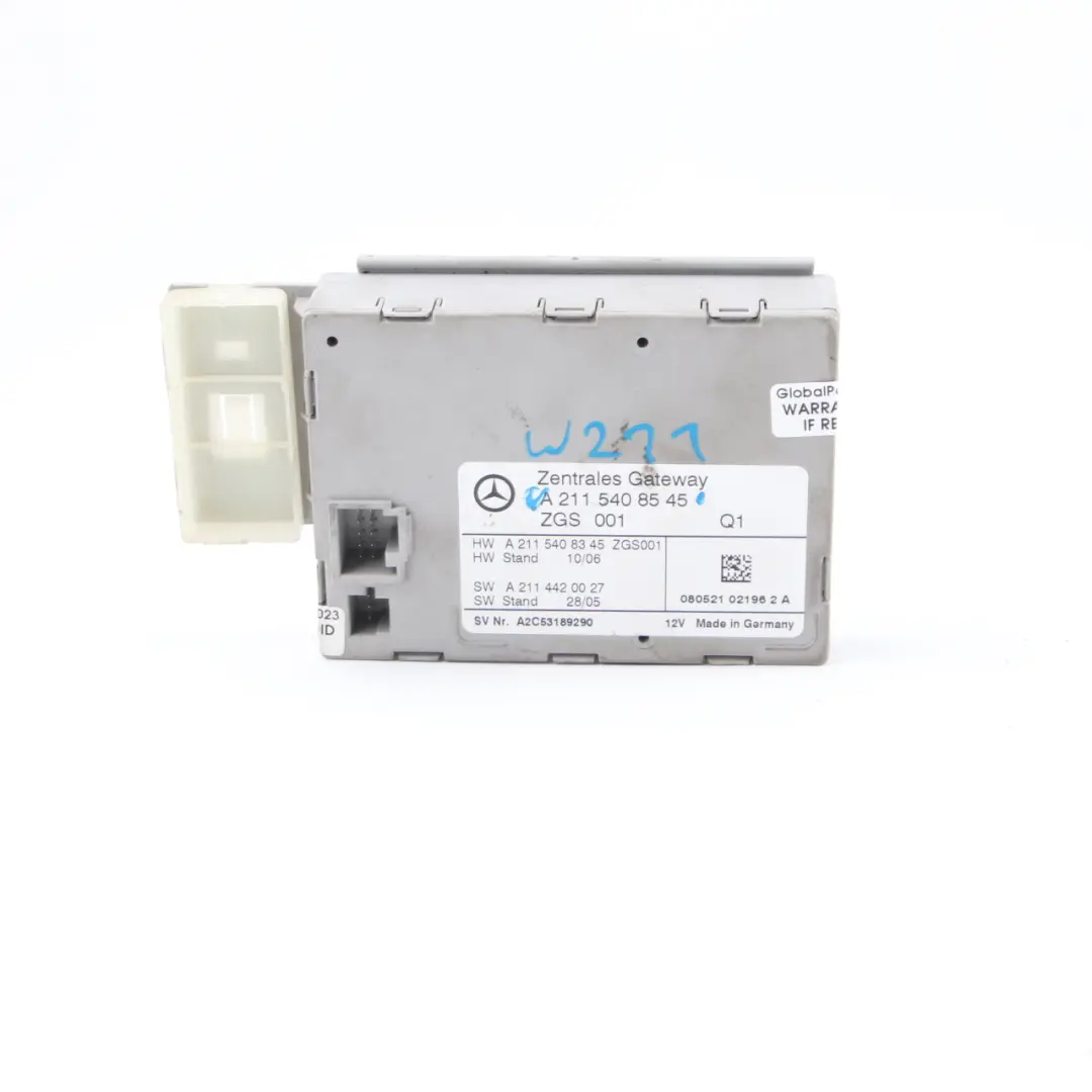 Module de passerelle Mercedes W211 Unité de contrôle ECU pour à propos du numéro de pièce A2115408545 Module de passerelle Mercedes W211 Unité de contrôle ECU - SKU A2115408545 - Numéro de pièce A2115408545